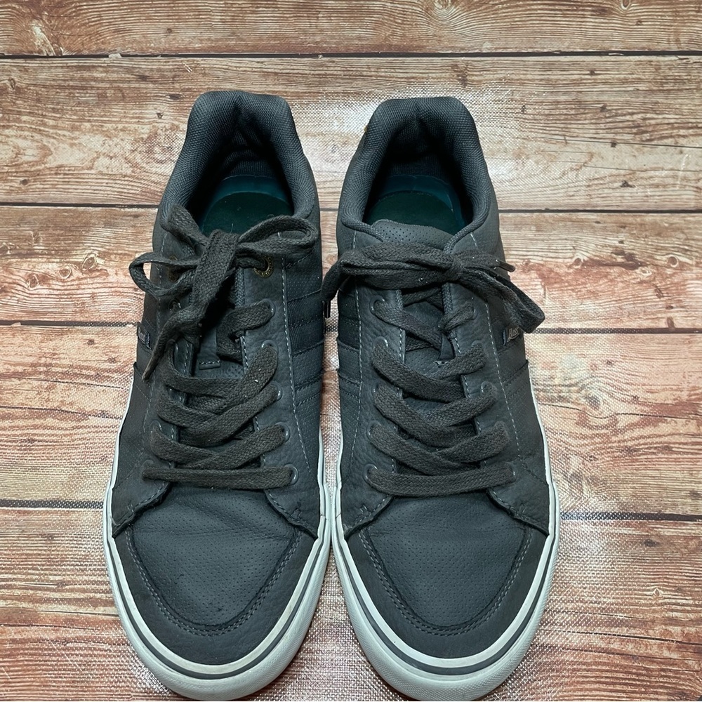 Bass Men Sneakers Charcoal Gray Size 8.5 - Picture 3 of 16